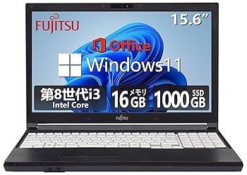 富士通 - お手頃！Win11公式対応8世代Corei3/メ8G/新品SSD/DVD/無線 Amazon.co.jp: 【整備済み品】 【第8世代CPU搭載】FUJITSU